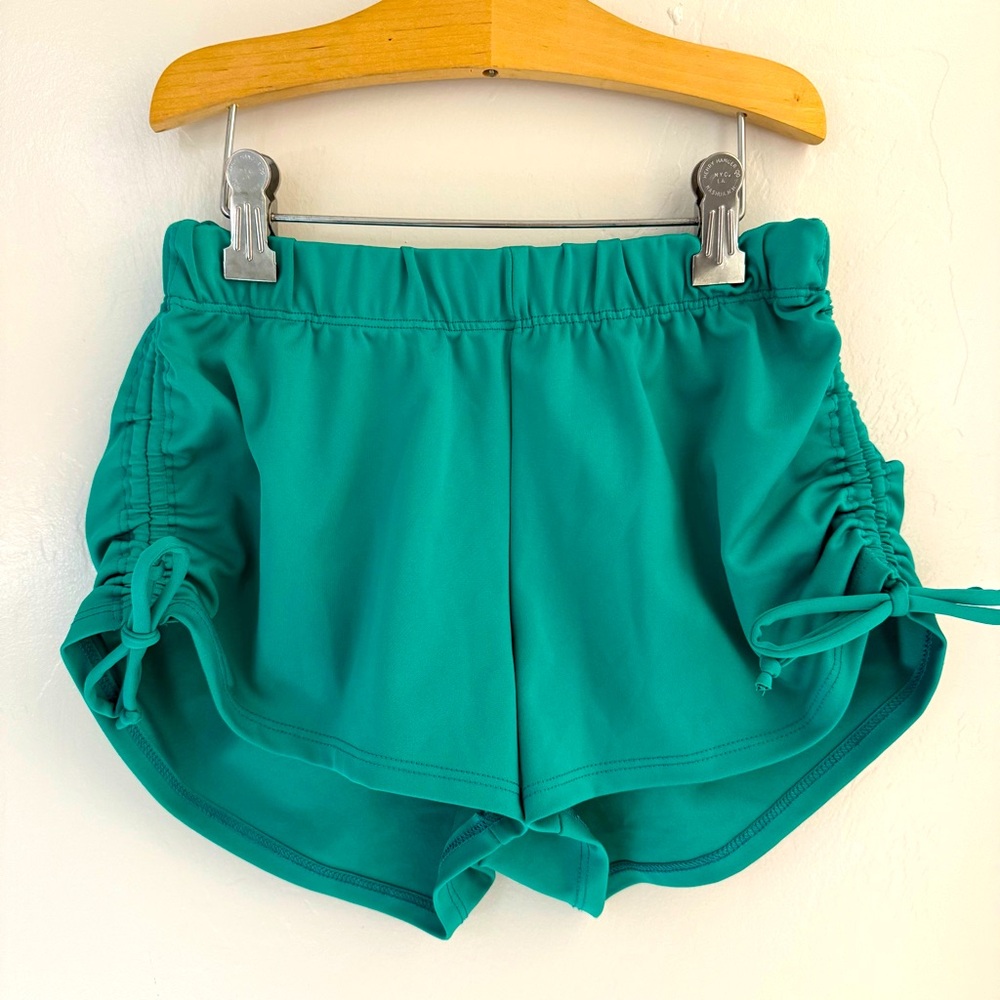 Five the Label - Women’s XS teal/green High Tied Dance Short